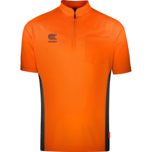 Target Coolplay Collarless Shirt Orange & Dunkelgrau