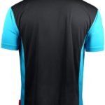 Target Coolplay Hybrid 3 Shirt Schwarz & Aqua Blau