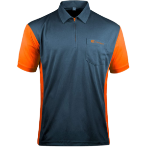 Target Coolplay Hybrid 3 Shirt Stahlblau & Orange