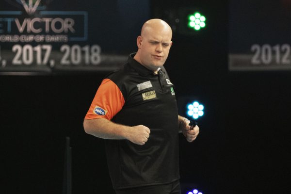 Dreimal gewann van Gerwen den World Cup für die Niederlande (Bild: PDC Europe/Kais Bodensieck)