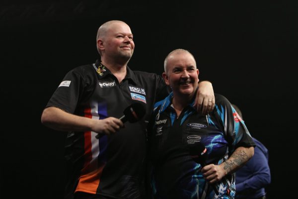 Die größte Rivalität der 2000er - Barney und Taylor (Bild: PDC Europe)